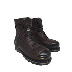 Timberland Men's 8” Boondock HD Composite Toe WP Work Boots A28VR Brown Size 14W